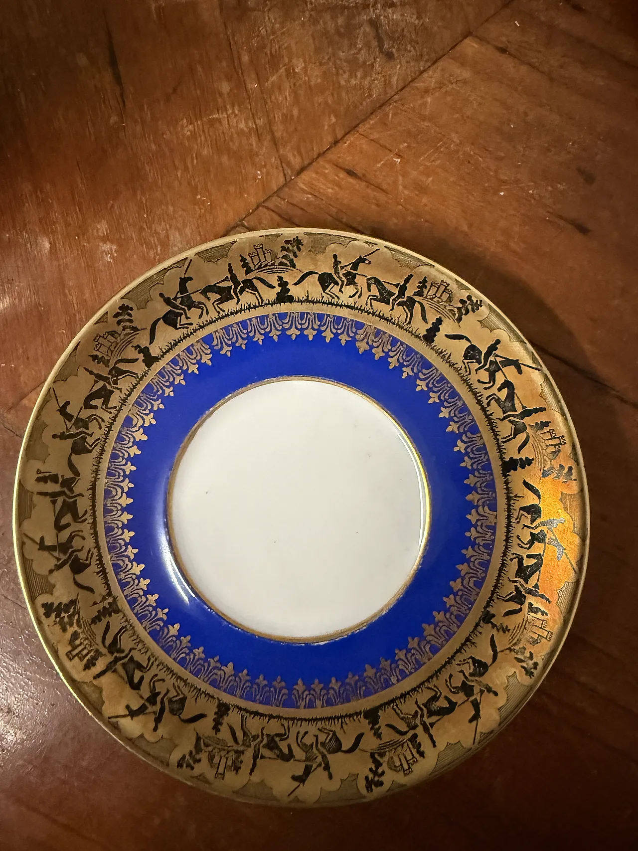 Old Paris service in pure gold, 1950s 11