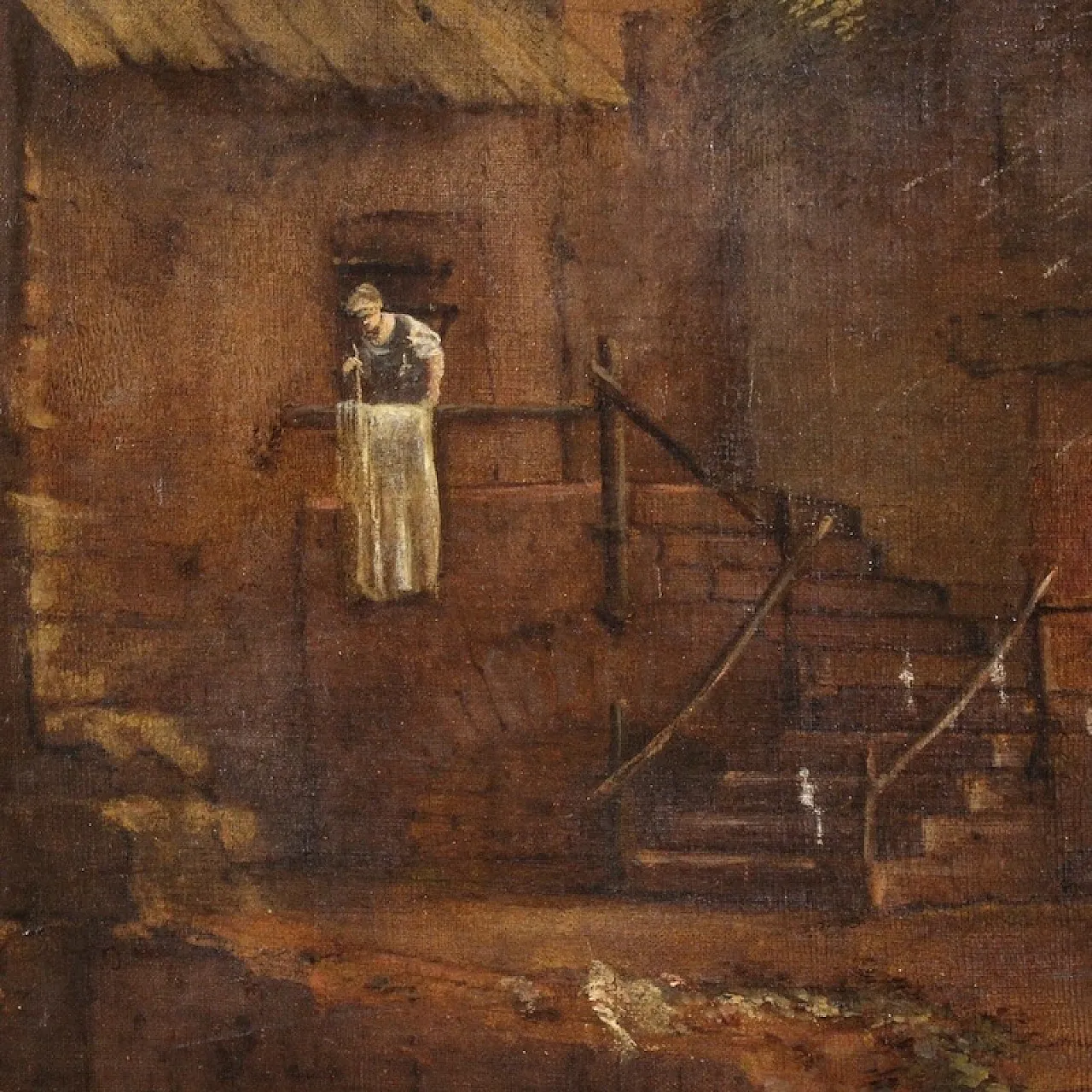 Dipinto spagnolo di paesaggio, '700 10