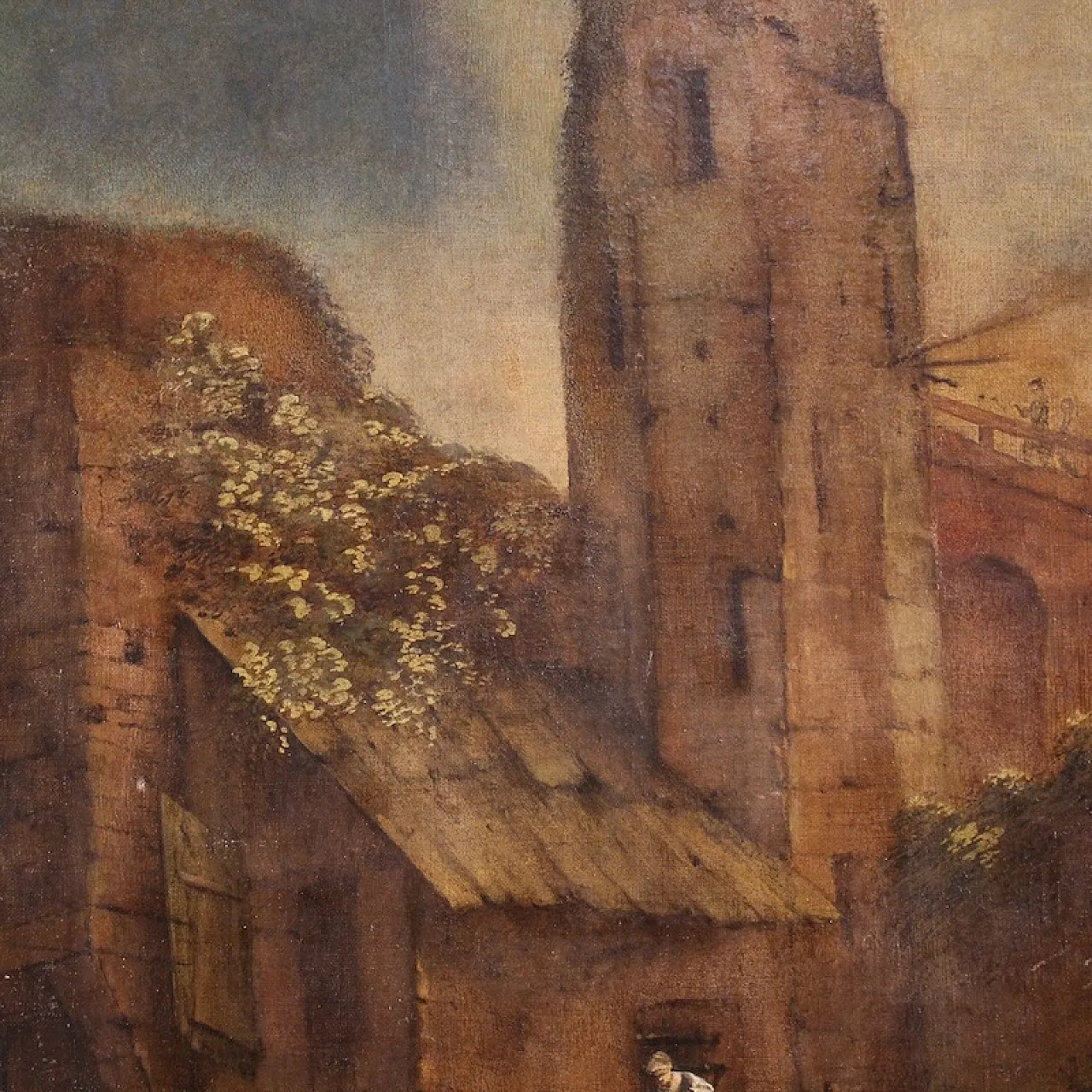 Dipinto spagnolo di paesaggio, '700 13