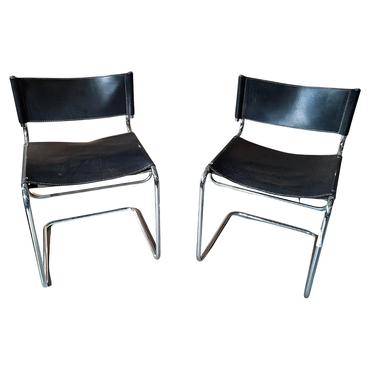 Pair of chairs in the style of Bauhaus / Cesca, 1970s 1