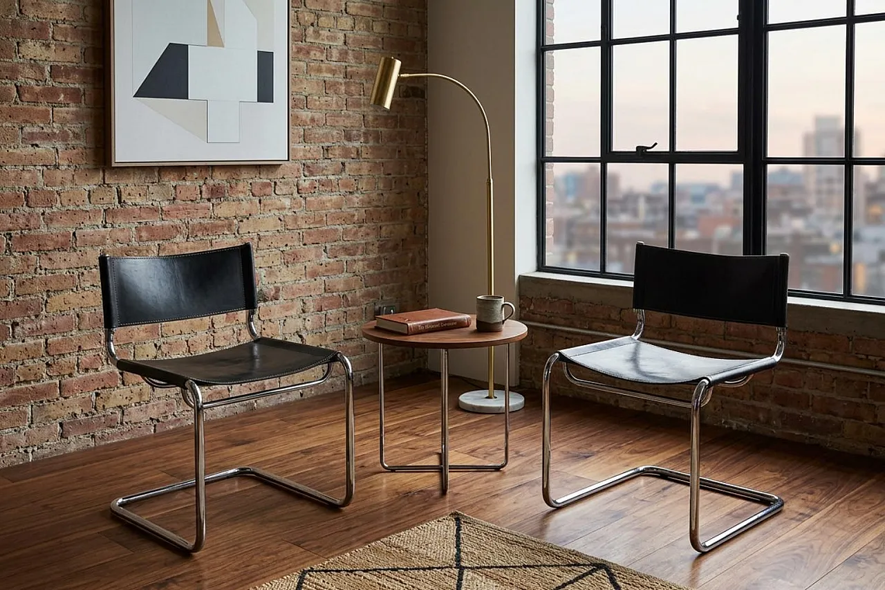 Pair of chairs in the style of Bauhaus / Cesca, 1970s 2