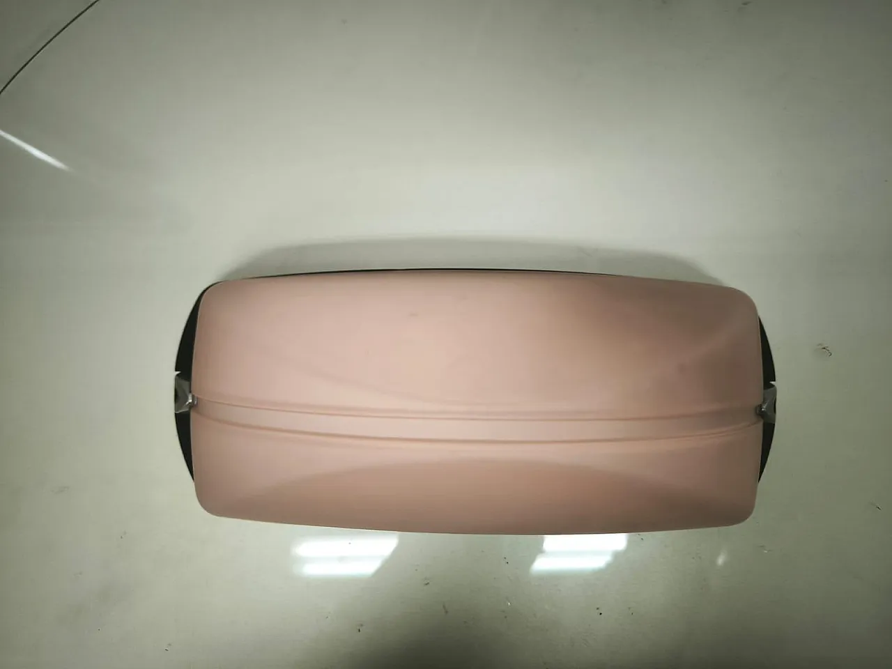 Lampada da parete rosa di F. Fabbian, anni '80 2