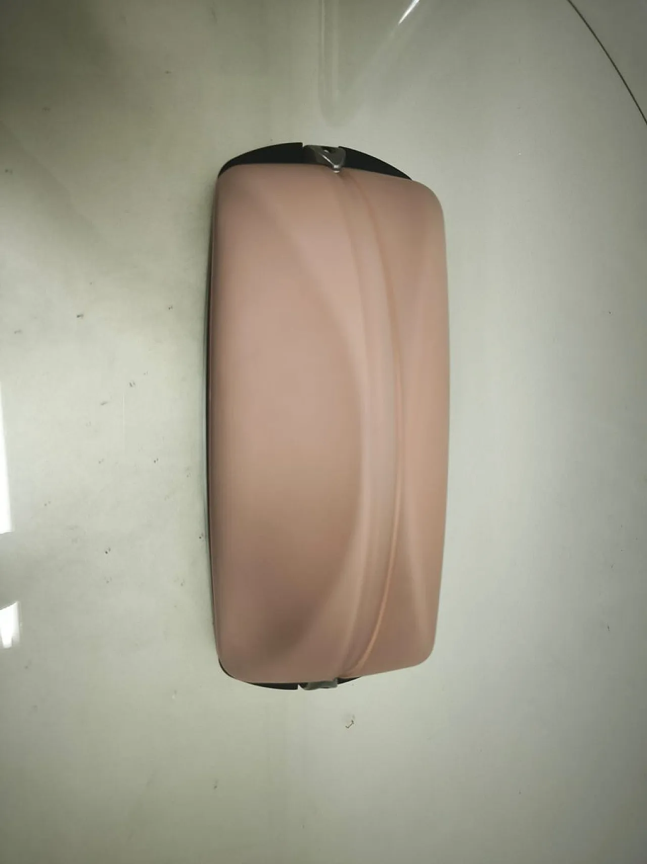 Lampada da parete rosa di F. Fabbian, anni '80 7