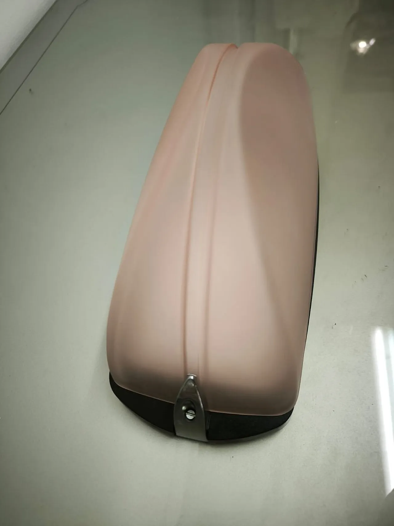Lampada da parete rosa di F. Fabbian, anni '80 8