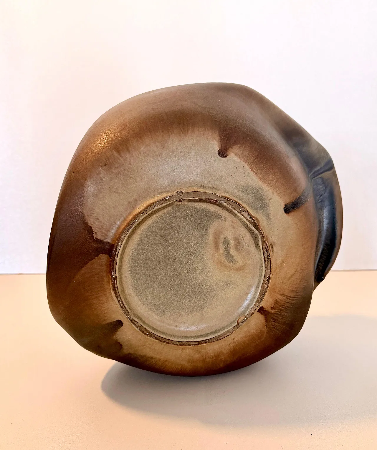Lacquered ceramic Tulip Vase by Giacomo Onestini, 20th century 13