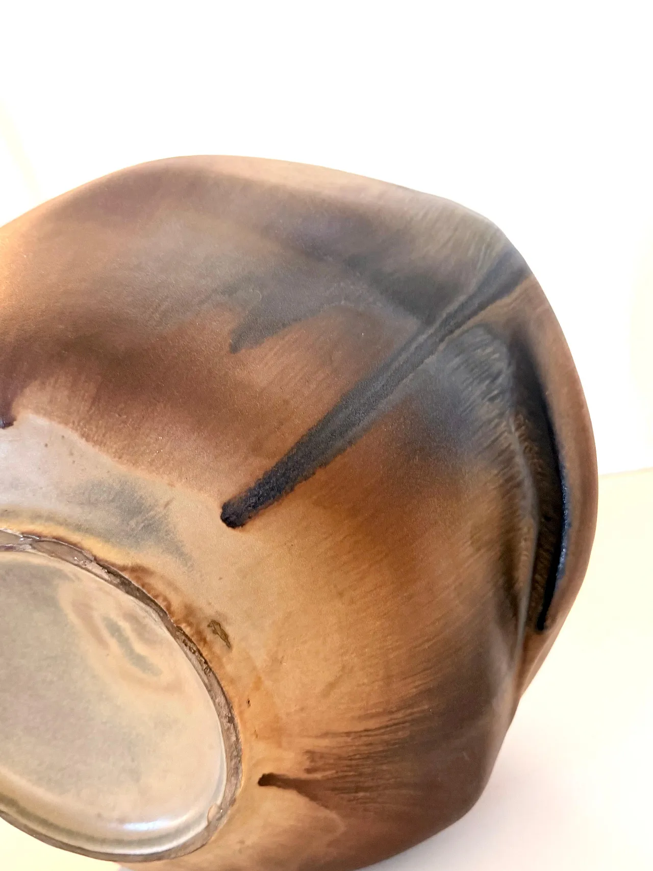Lacquered ceramic Tulip Vase by Giacomo Onestini, 20th century 14