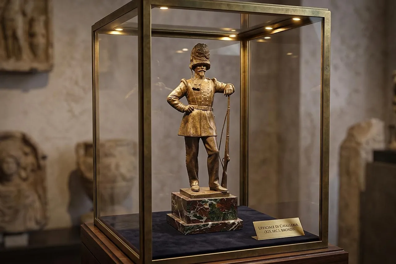 Bronze sculpture Soldier, 20th century 2