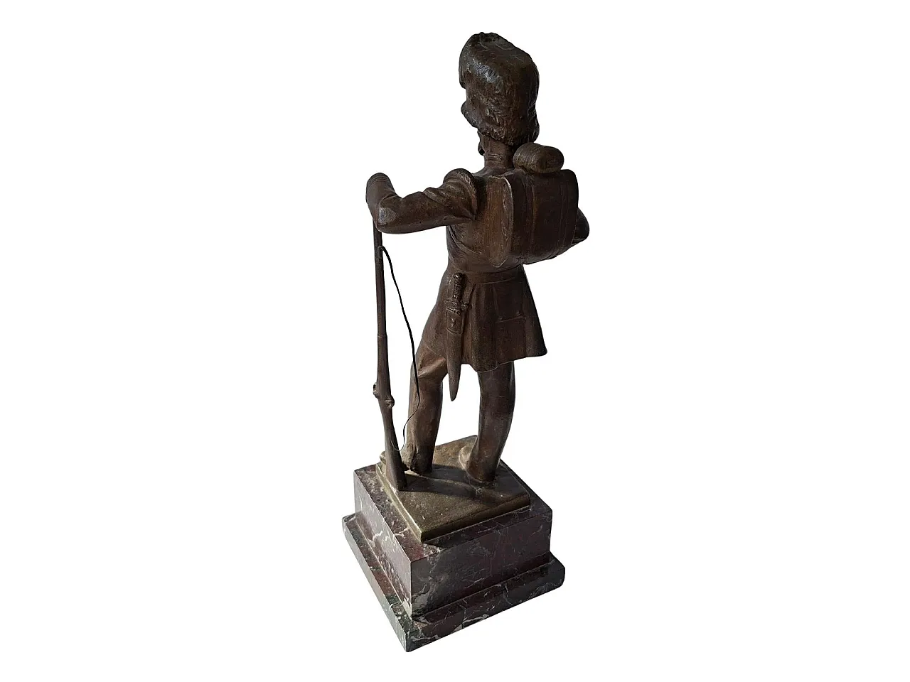 Bronze sculpture Soldier, 20th century 5