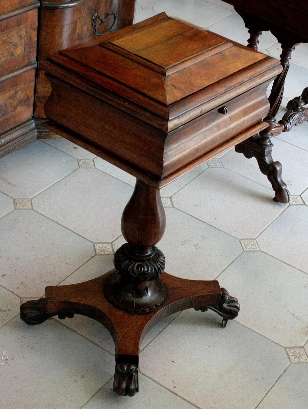 Scatola da tè storica, '800 3