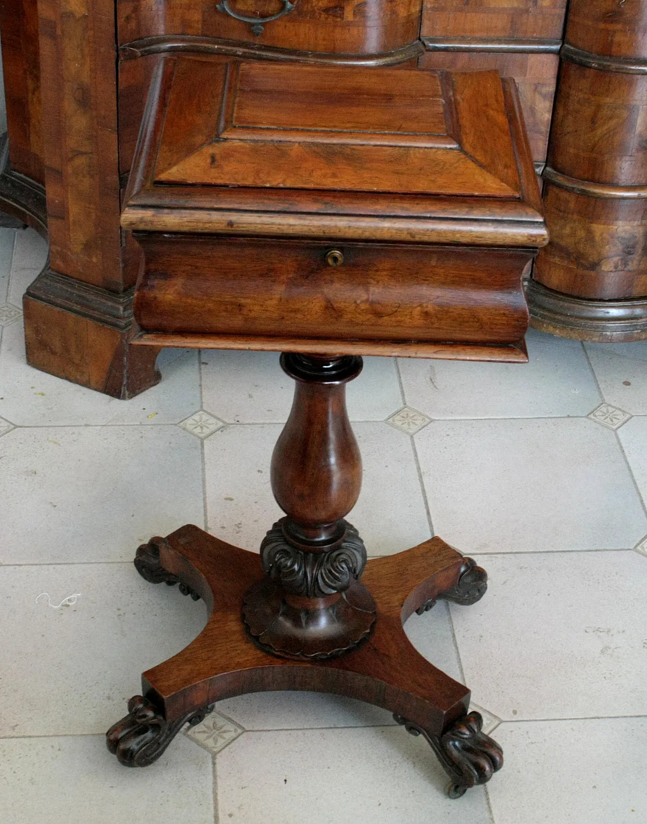 Scatola da tè storica, '800 4