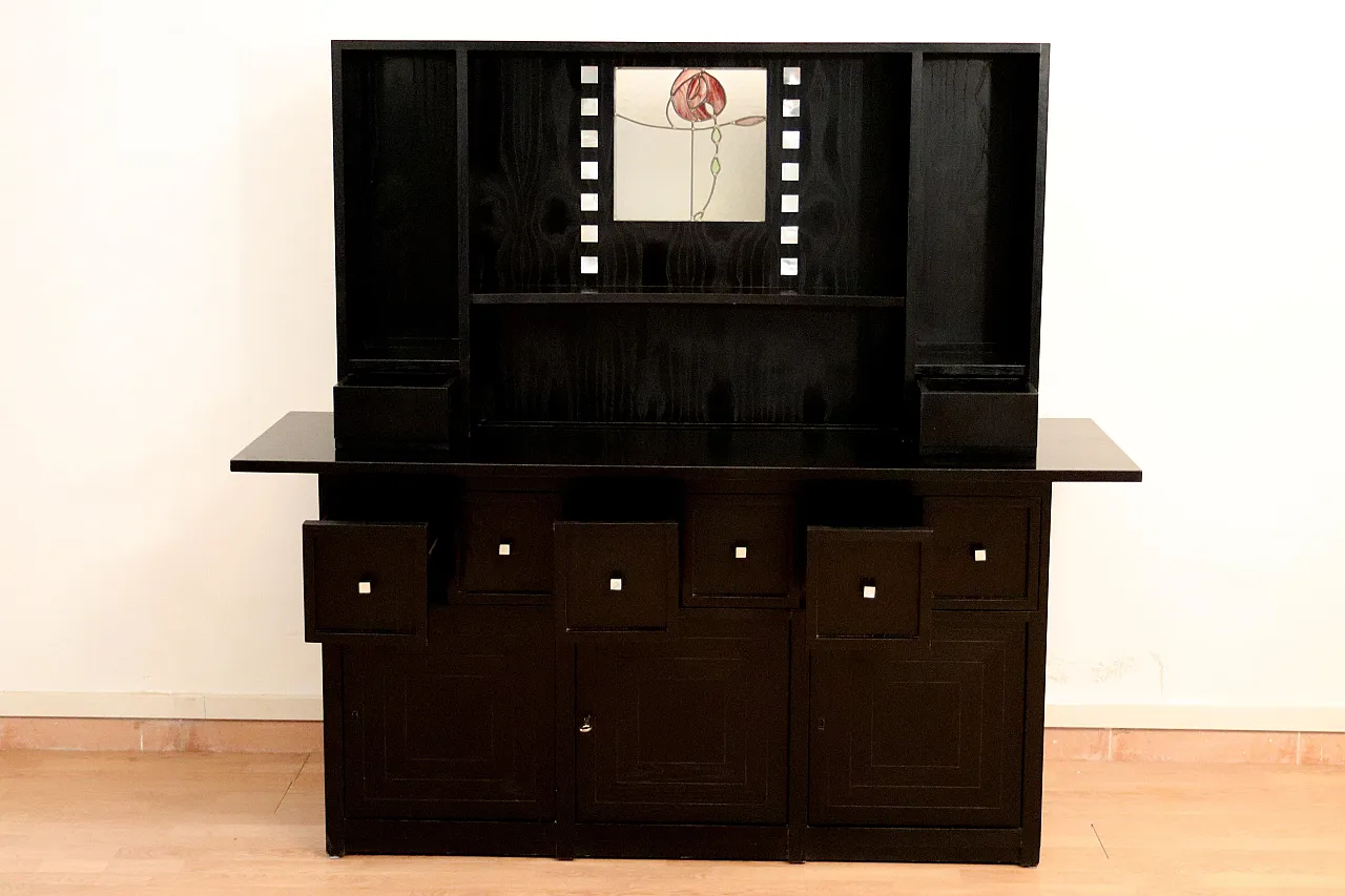 Credenza DS5 di Charles Rennie Mackintosh per Cassina, 1990s 5