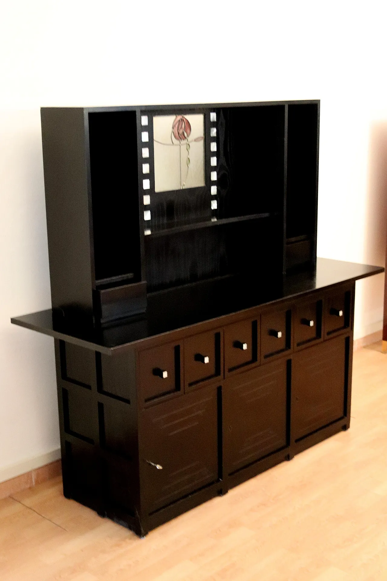 Credenza DS5 di Charles Rennie Mackintosh per Cassina, 1990s 15