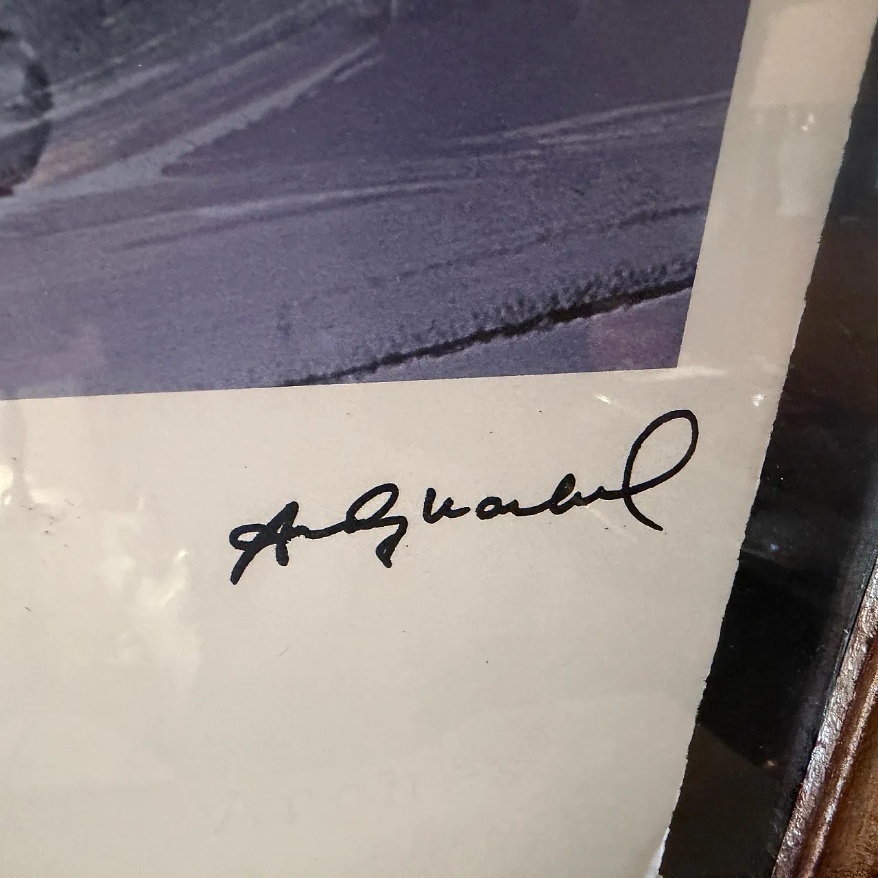 Litografia di Judy Garland con cornice 45/100 di A. Warhol, anni 2000 6