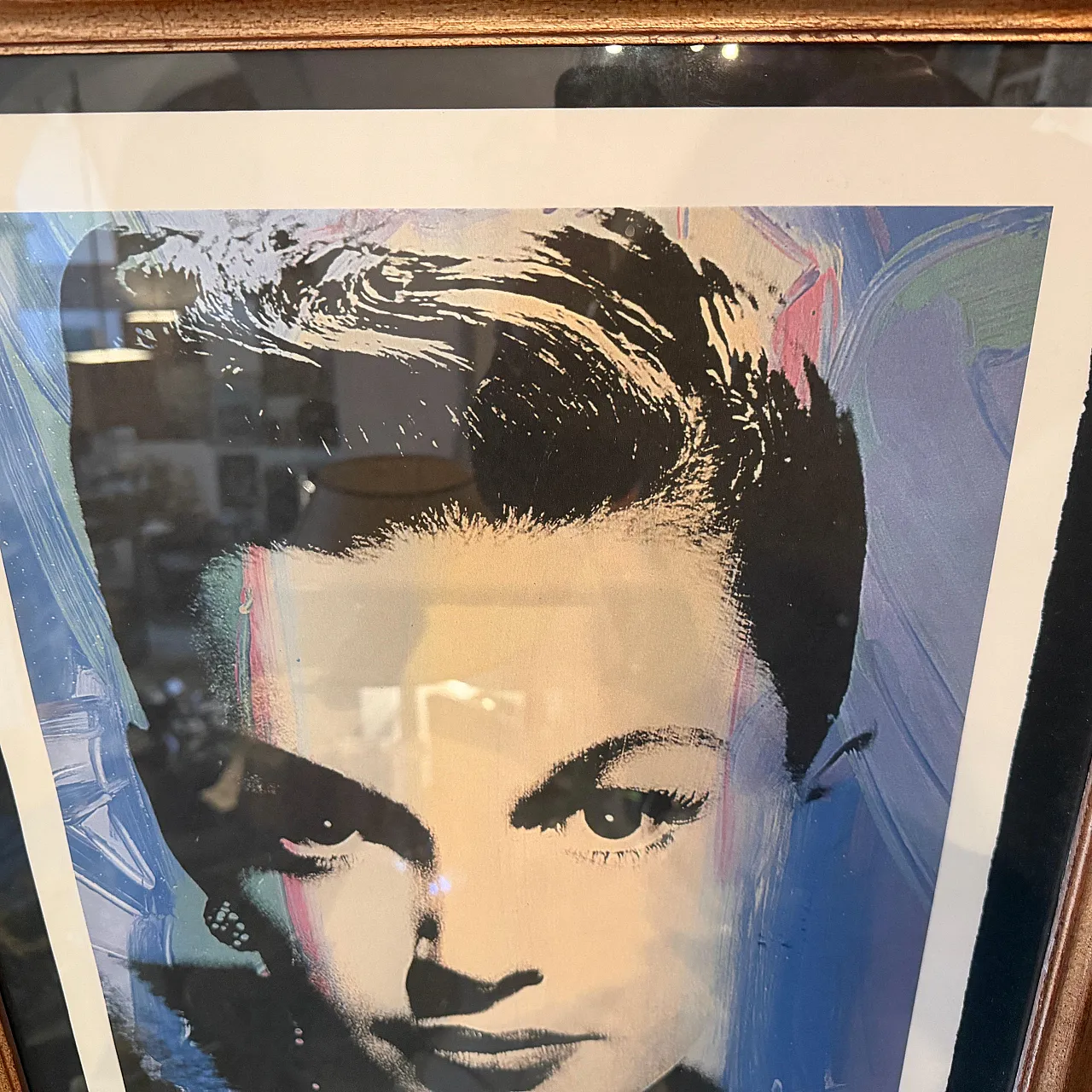 Litografia di Judy Garland con cornice 45/100 di A. Warhol, anni 2000 8