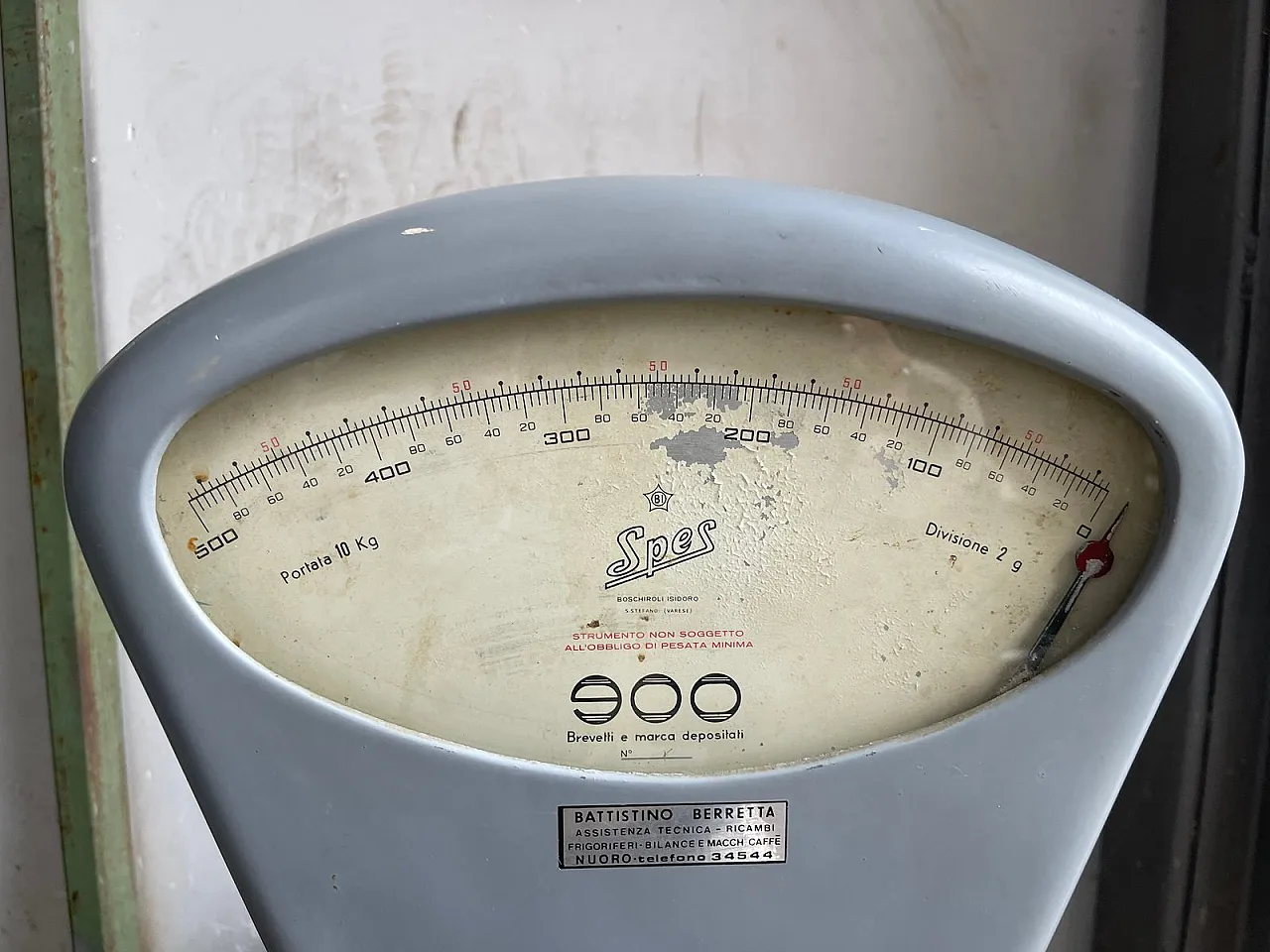 Bilancia industriale della metà del XX secolo di Berretta, Italia, anni '50 4