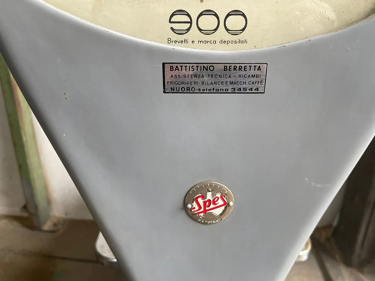 Bilancia industriale della metà del XX secolo di Berretta, Italia, anni '50 5