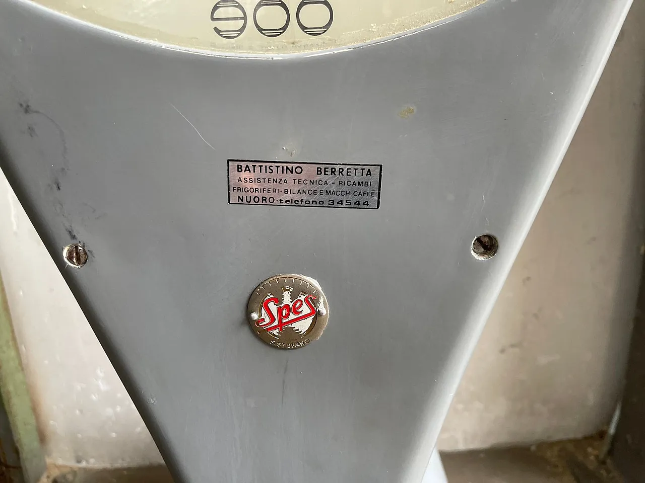 Bilancia industriale della metà del XX secolo di Berretta, Italia, anni '50 8
