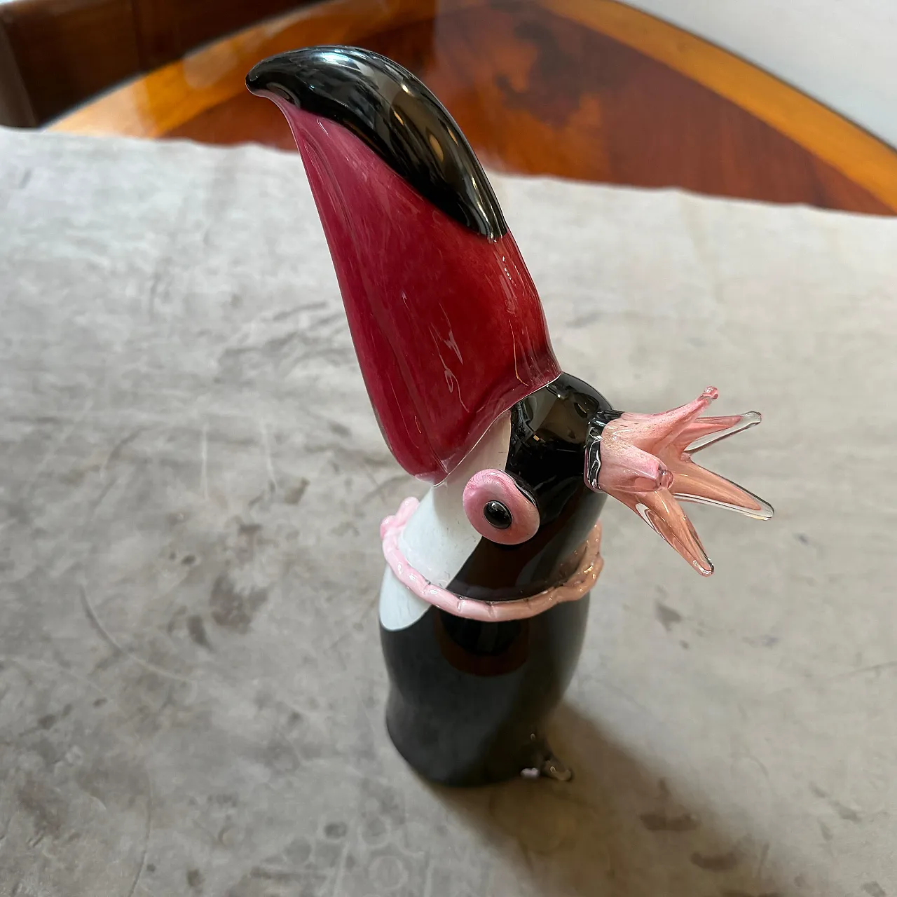 Tucano moderno in vetro di Murano di Dior Home, anni '90 3