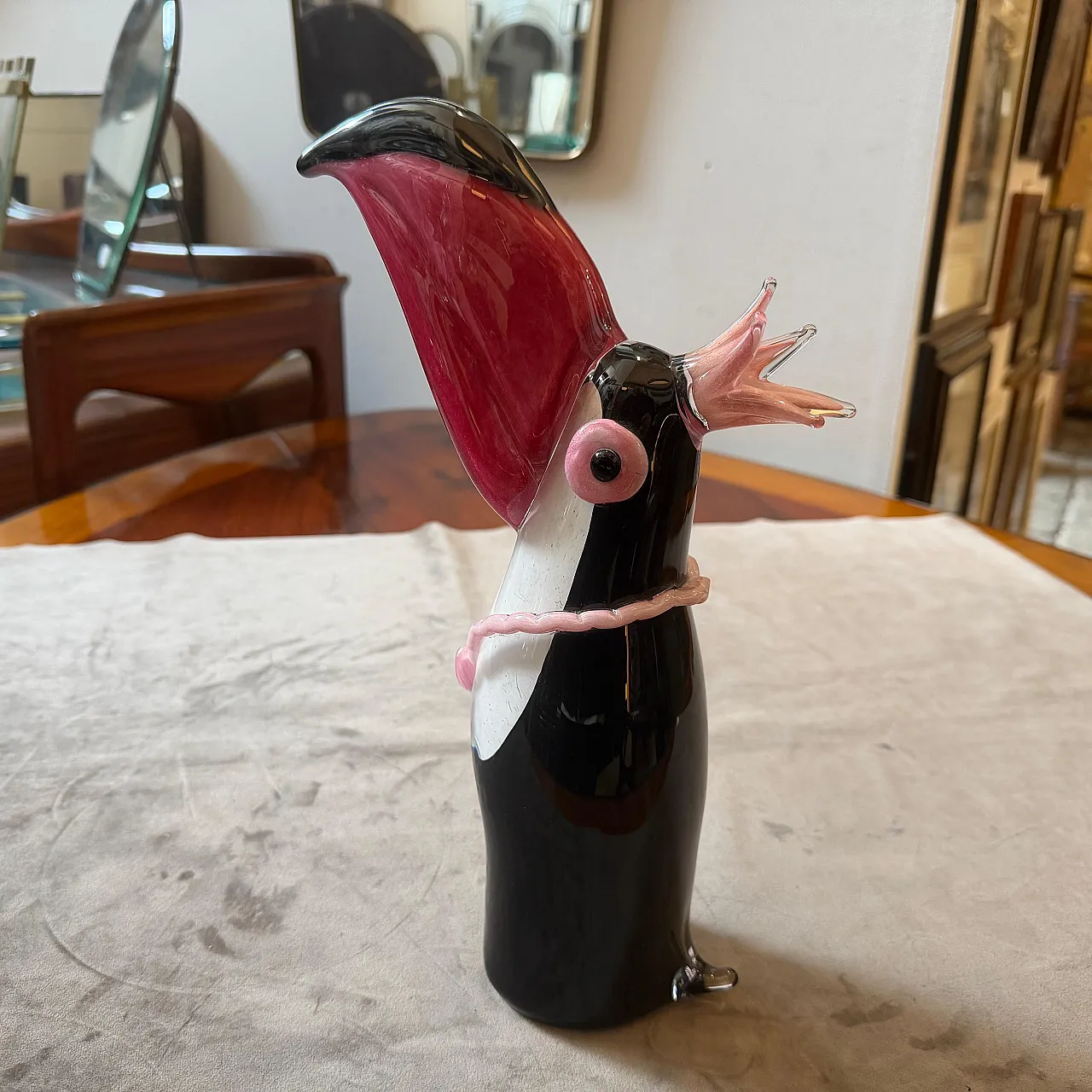 Tucano moderno in vetro di Murano di Dior Home, anni '90 4