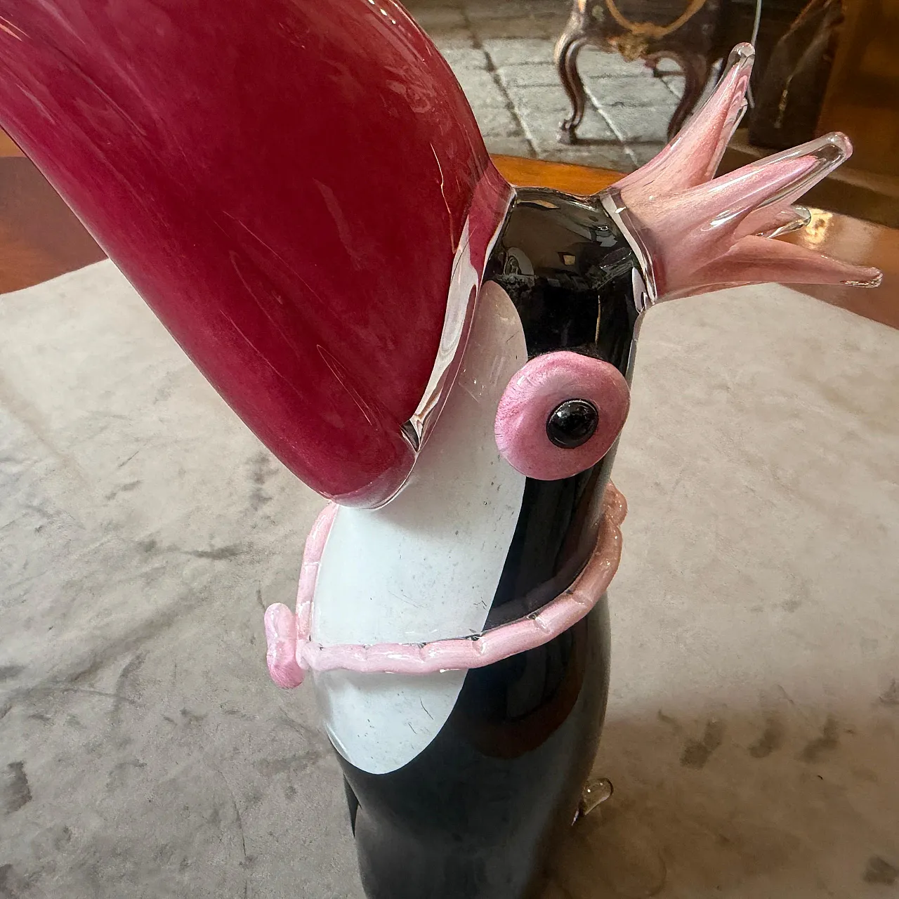 Tucano moderno in vetro di Murano di Dior Home, anni '90 6