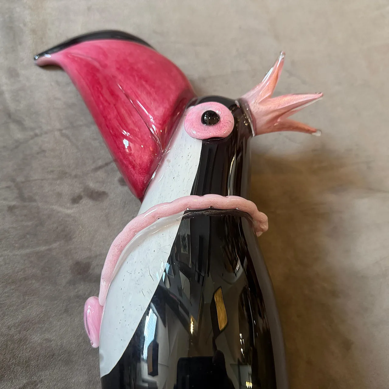Tucano moderno in vetro di Murano di Dior Home, anni '90 10
