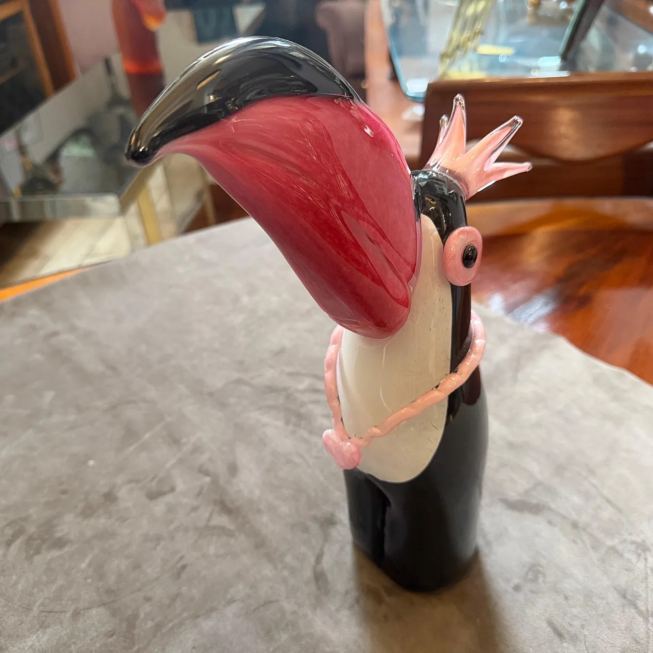 Tucano moderno in vetro di Murano di Dior Home, anni '90 13
