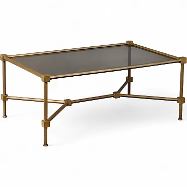 Tavolino in ottone, '900