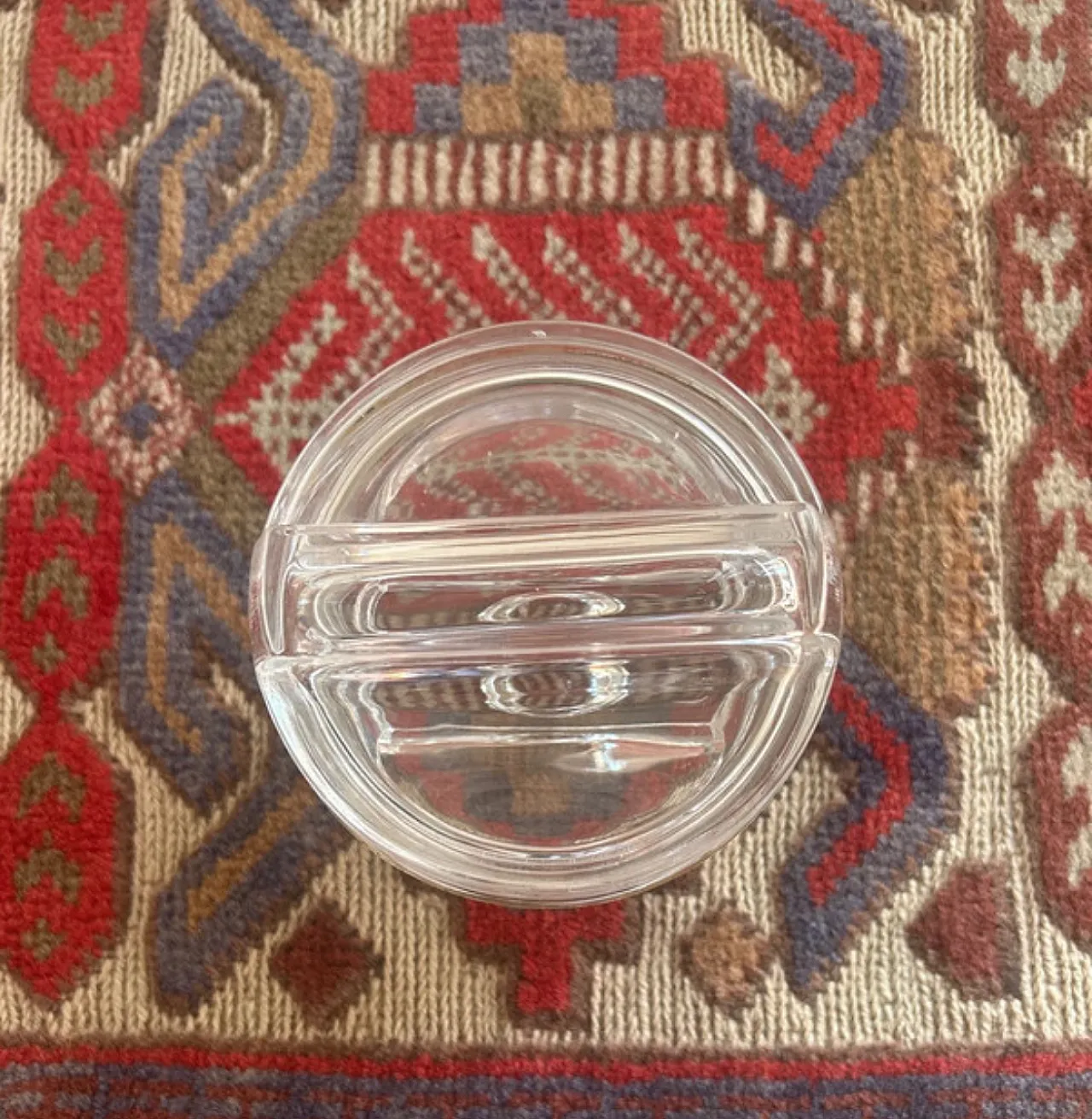 Taddei Sestini glass and silver box, late 20th century 2