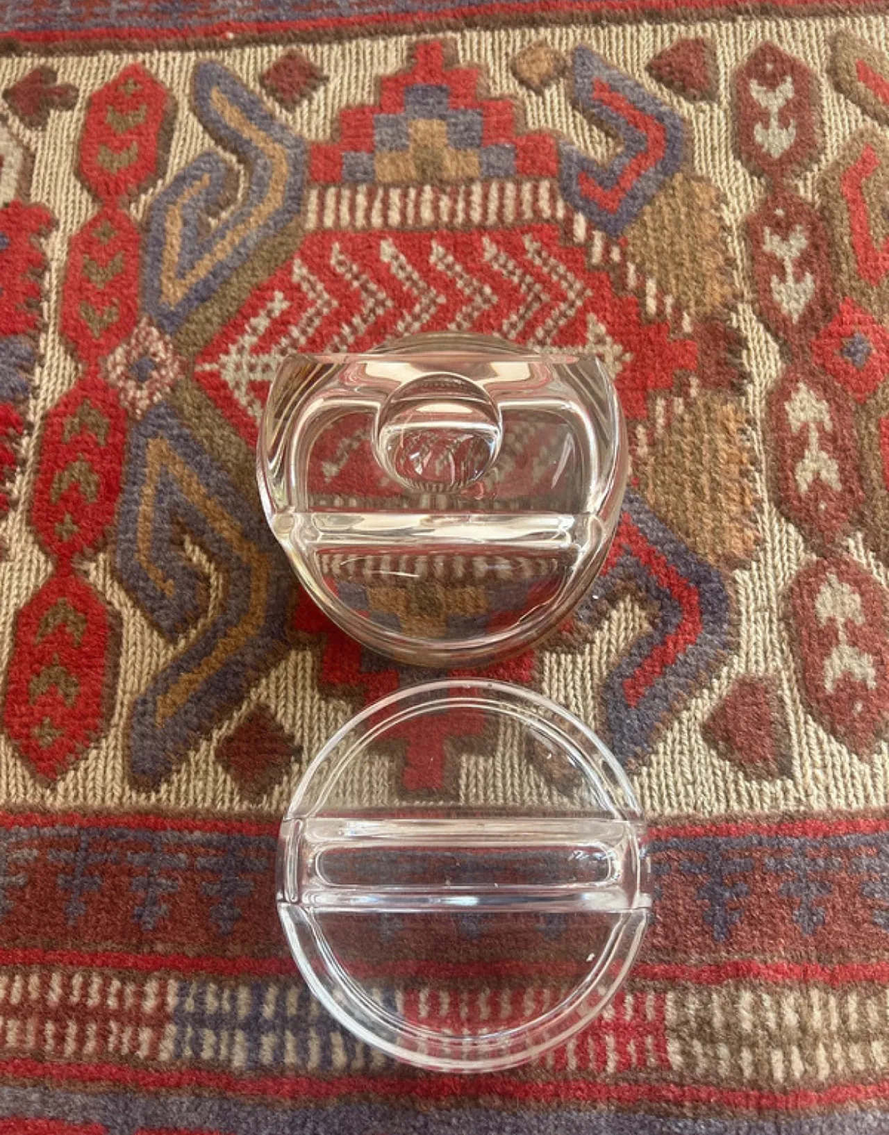 Taddei Sestini glass and silver box, late 20th century 4