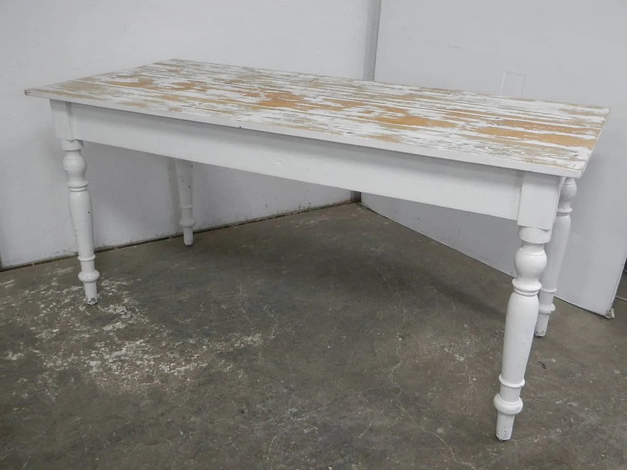 Fir wood table from 1960 2