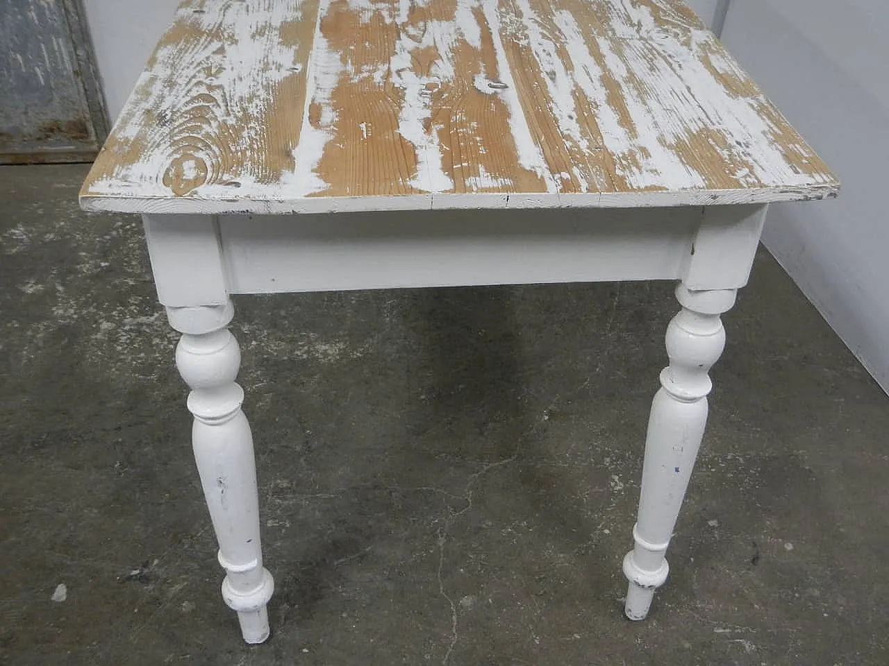 Fir wood table from 1960 6