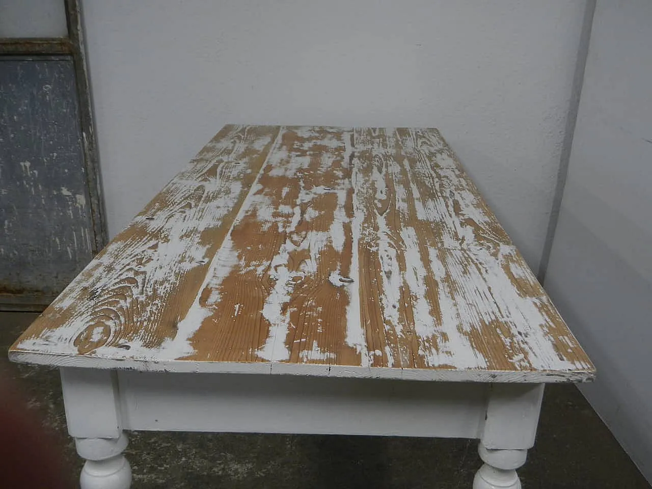 Fir wood table from 1960 7