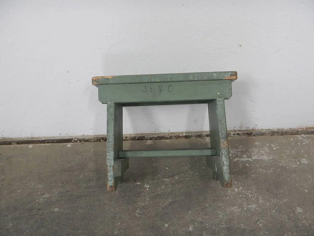 Support stool in fir wood 1960 3