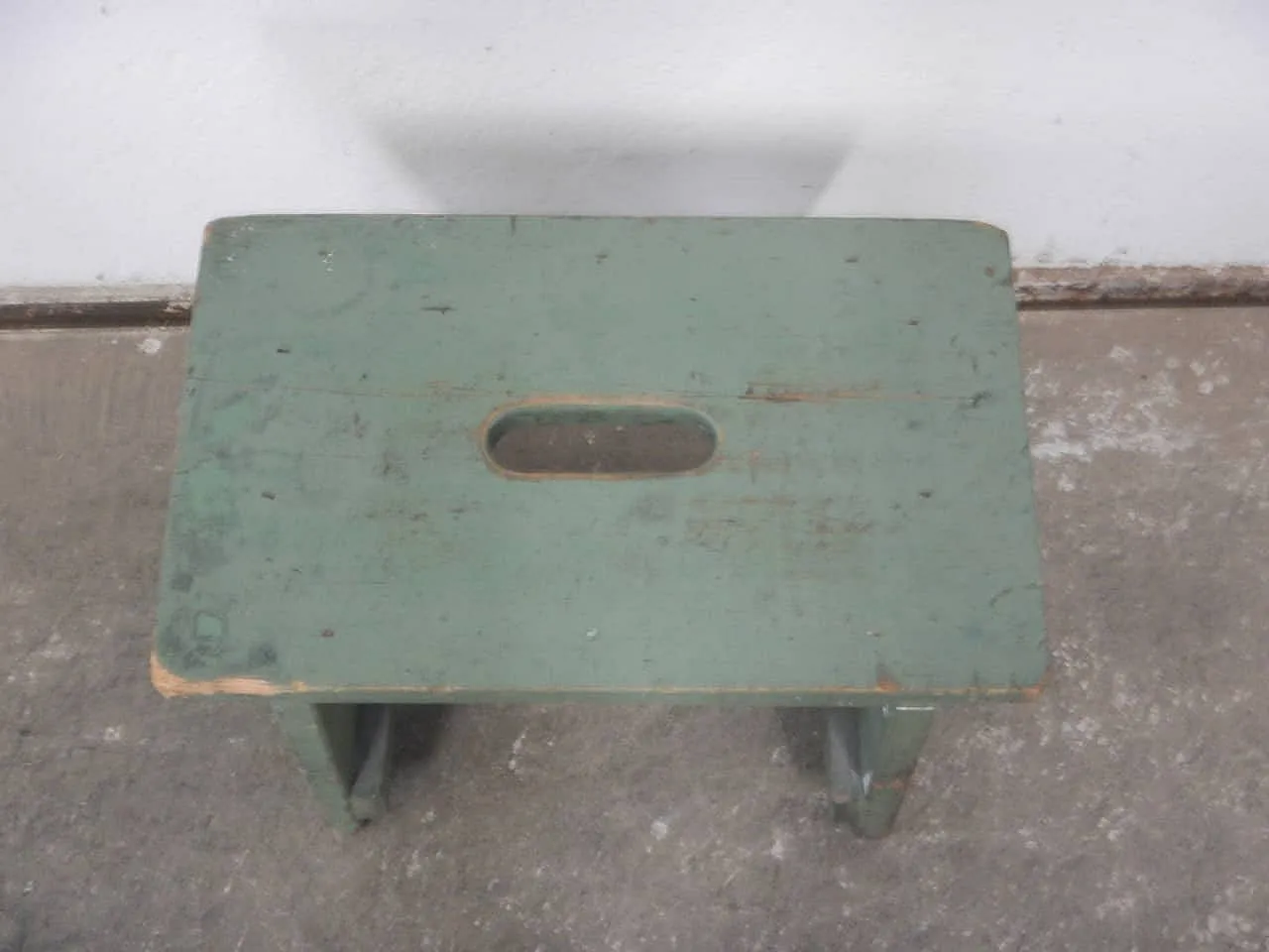 Support stool in fir wood 1960 5