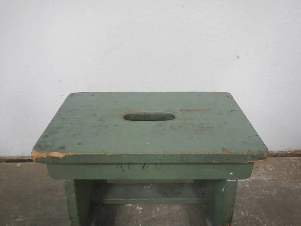 Support stool in fir wood 1960 6