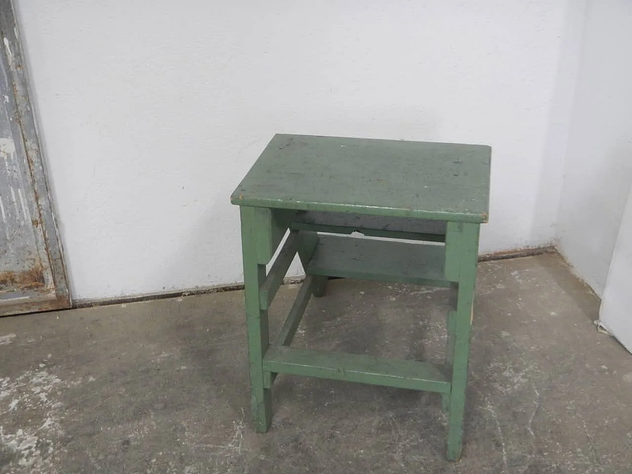 Ladder stool in fir wood 1960 4