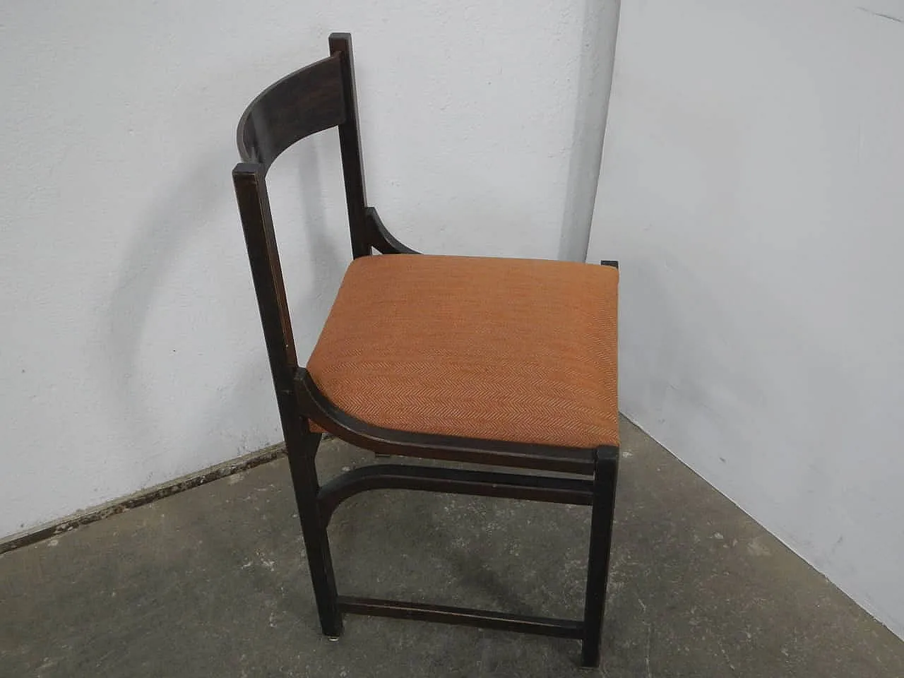 Chair with fabric seat 1980 2