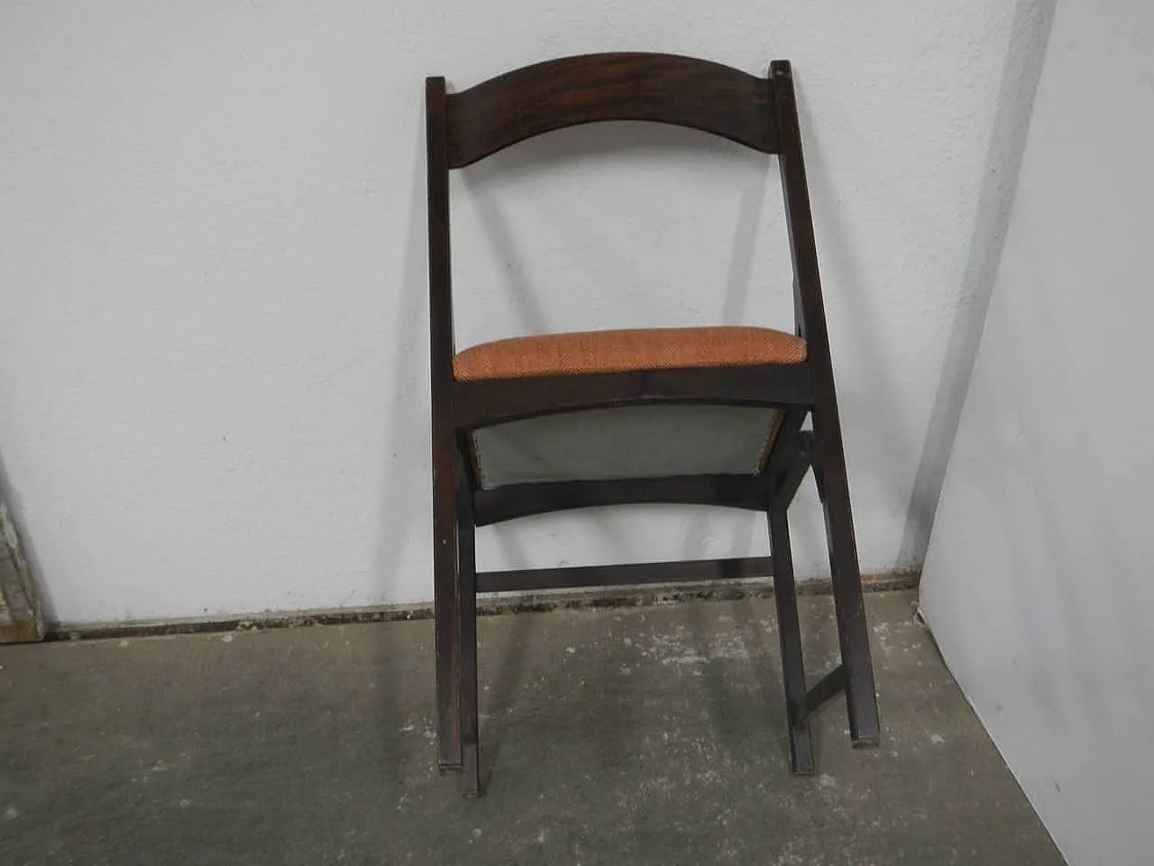 Chair with fabric seat 1980 5