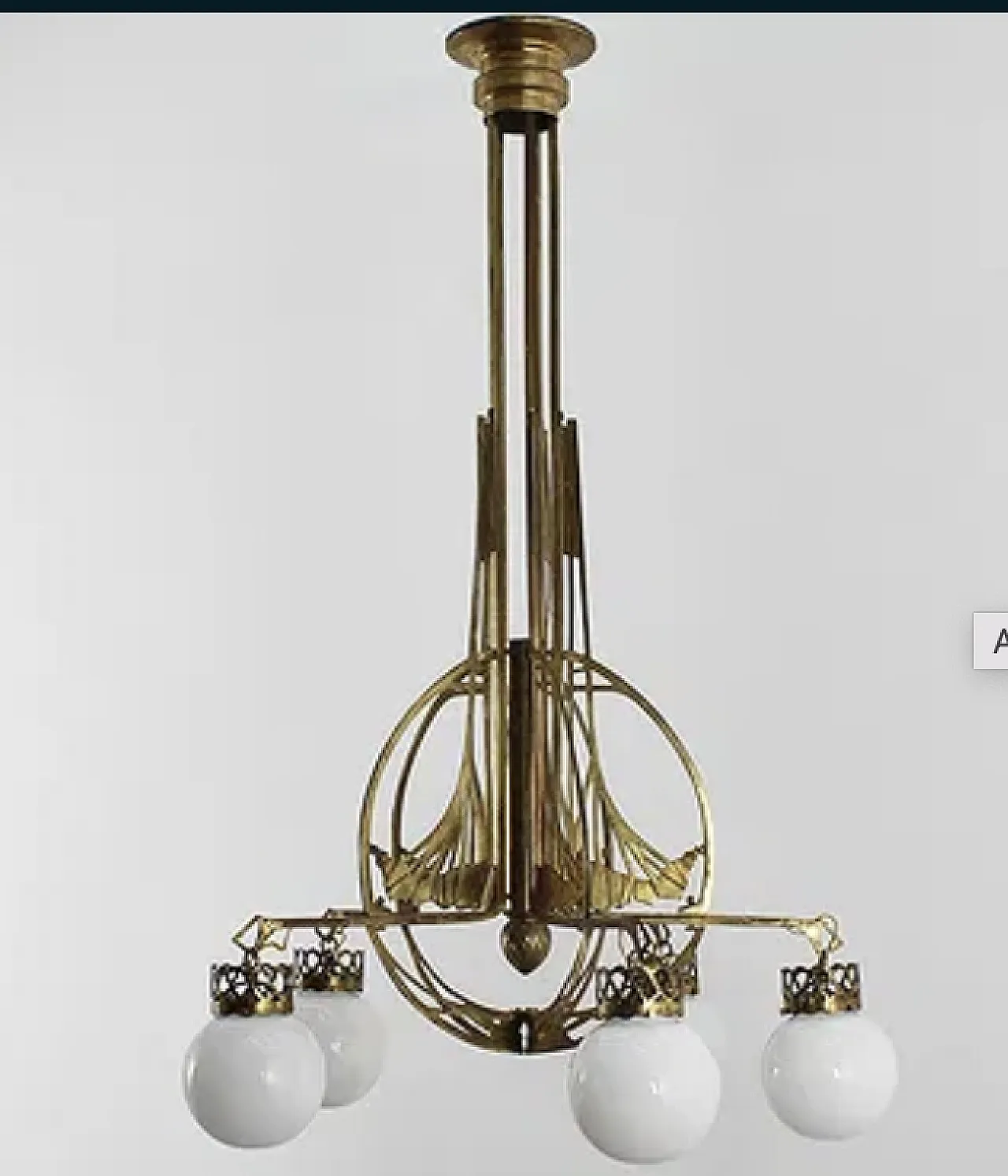Coppia di lampadari Liberty 2