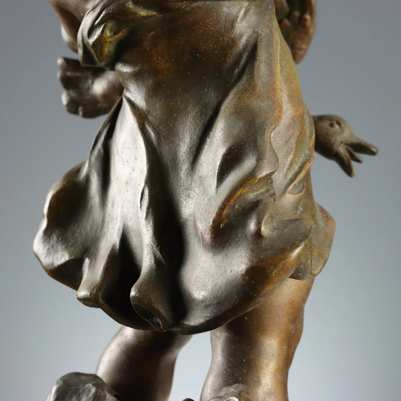 Scultura in antimonio Auguste Moreau, '900 8