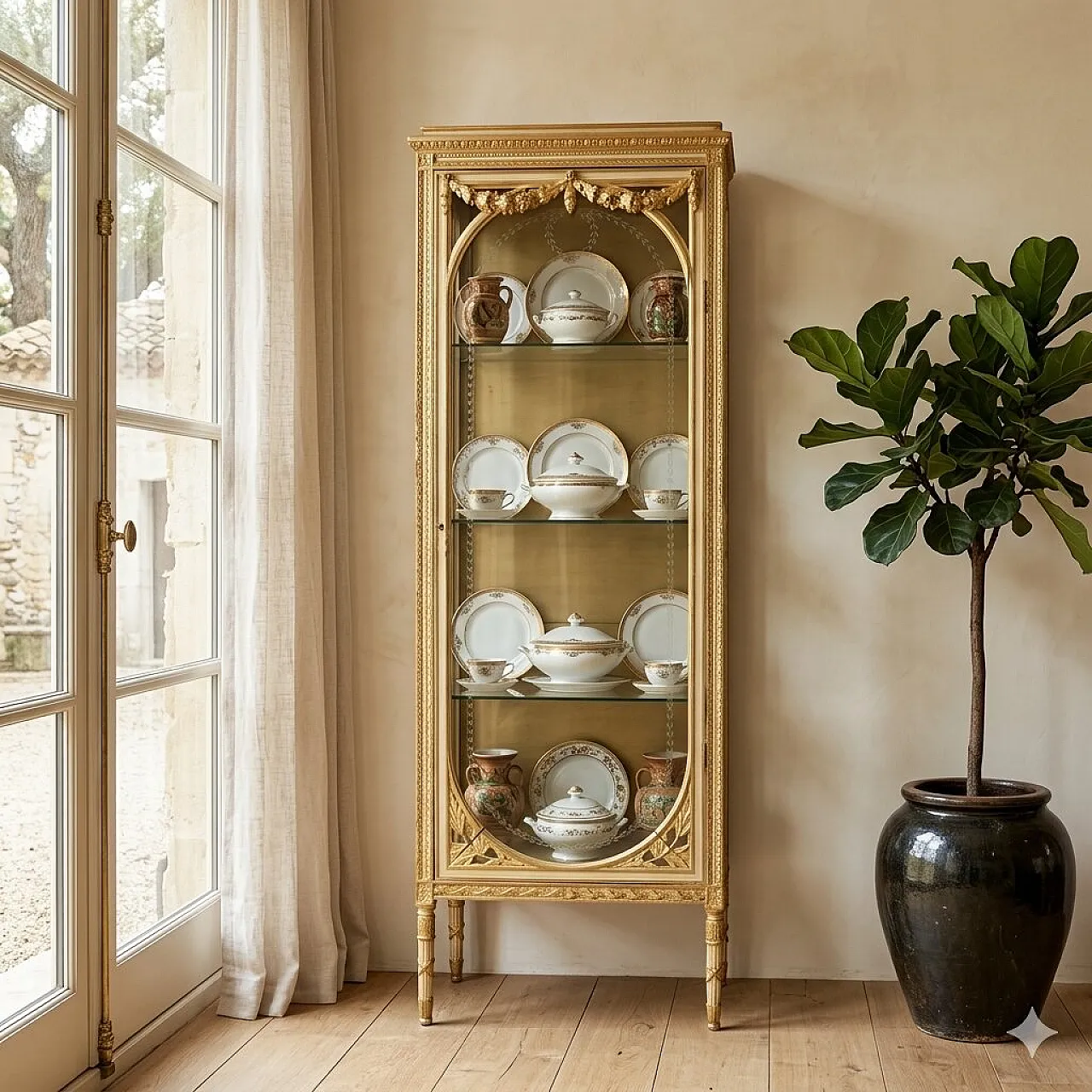 Vetrinetta in stile neoclassico, '800 2