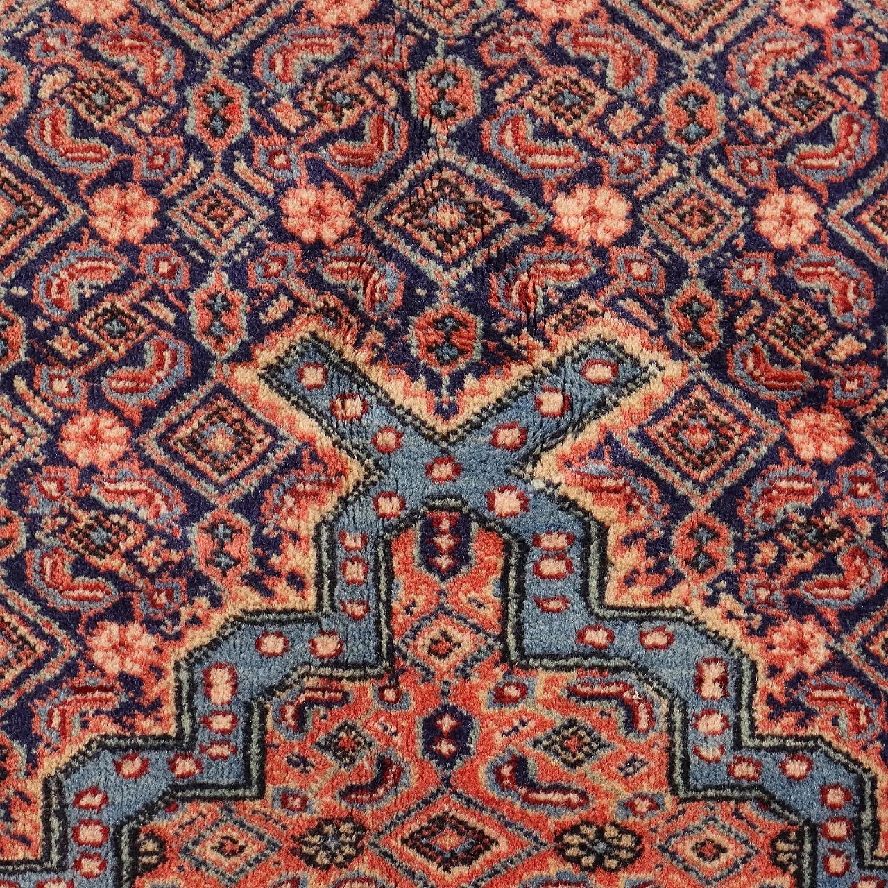 Tappeto Mud iraniano in cotone e lana 4