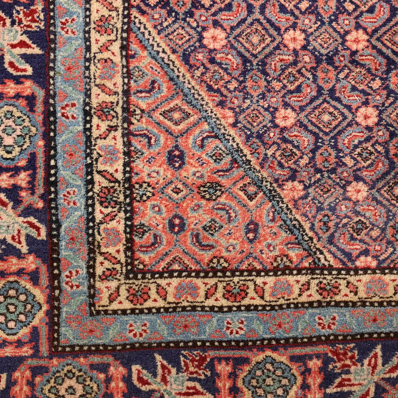 Tappeto Mud iraniano in cotone e lana 5