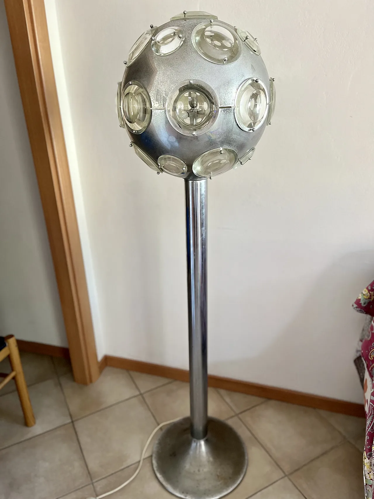 Floor lamp by Oscar Torlasco, 1960s 2