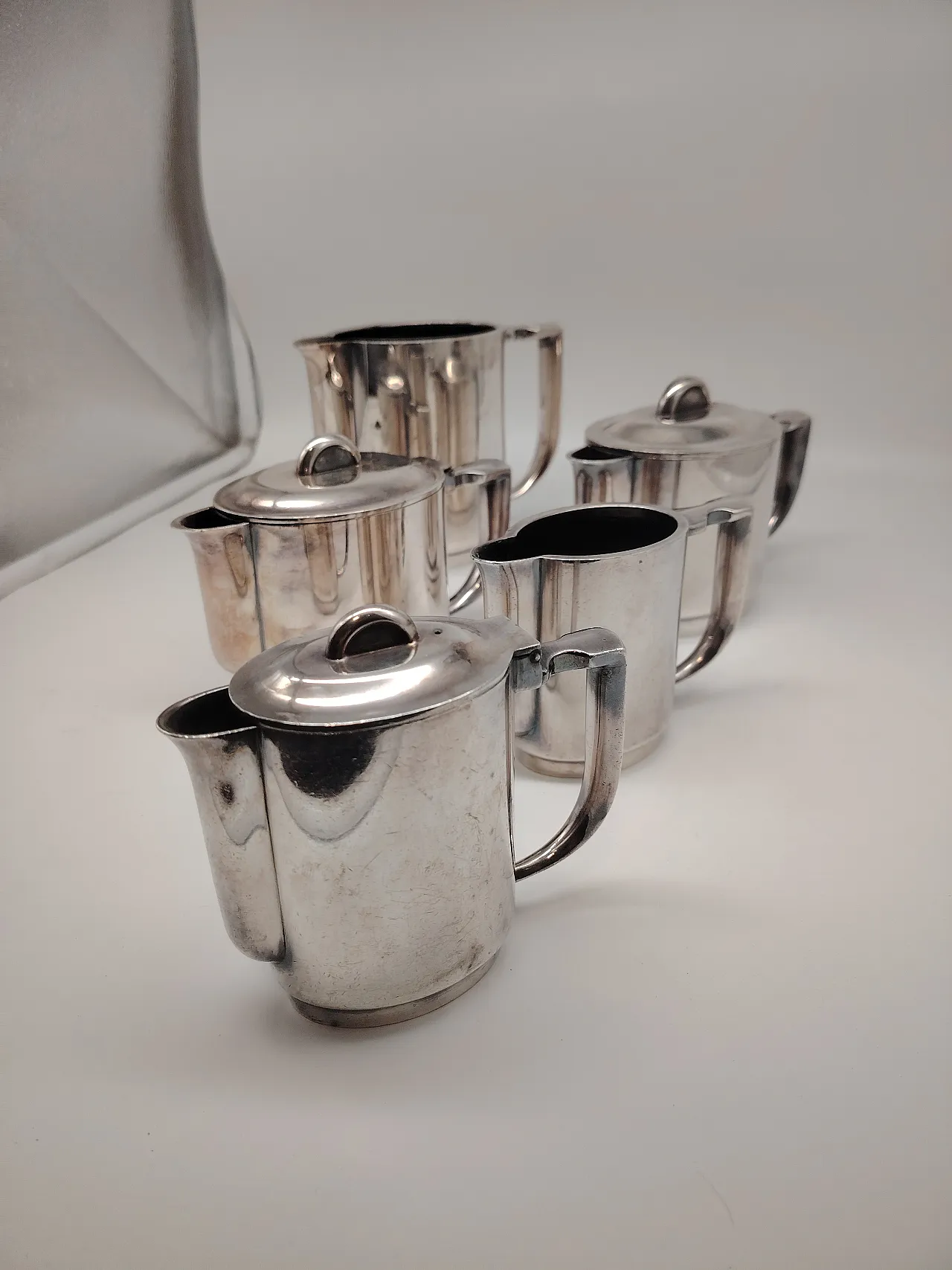 Servizio da caffè e tè di Philipp Hausler per Berndorf , 1930 2