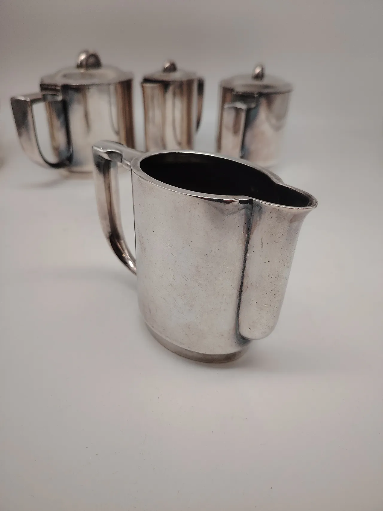 Servizio da caffè e tè di Philipp Hausler per Berndorf , 1930 25