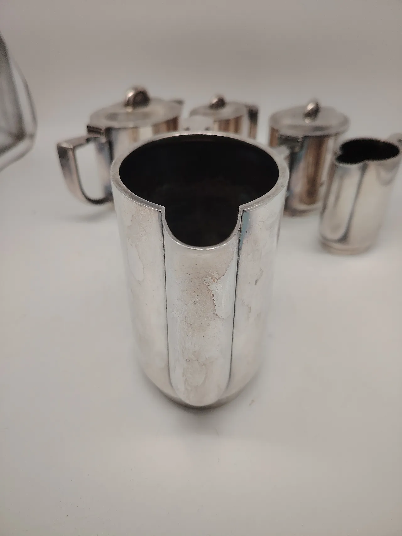 Servizio da caffè e tè di Philipp Hausler per Berndorf , 1930 32