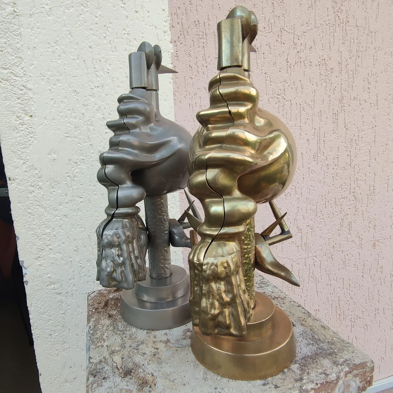Wifredo Lam, Uccelli del Fuoco, sculture in metallo patinato, anni '70 8