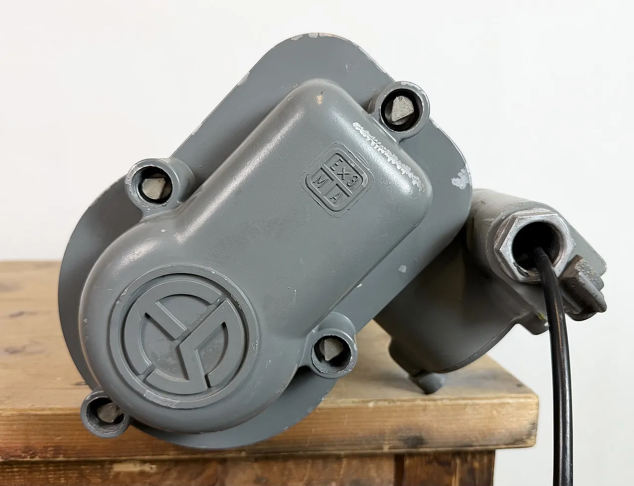 Grey Industrial Hanging Tube Light from Elektrosvit, 1970s 19