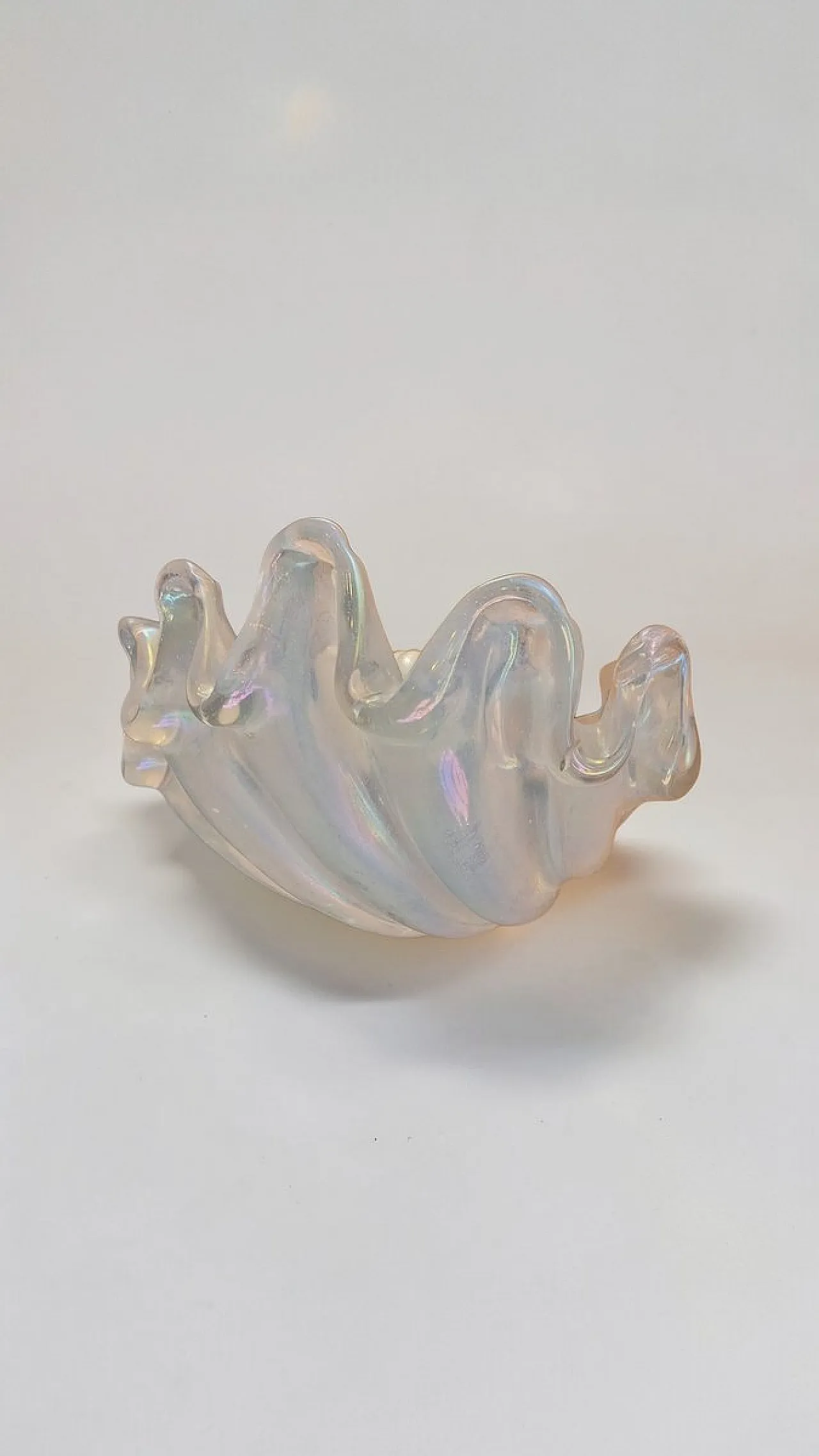 Lampada da parete in vetro di Murano di Barovier & Toso, Italia, anni '40 2